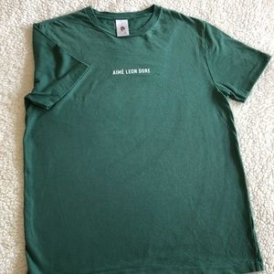 Aime Leon Dore Green T-shirt